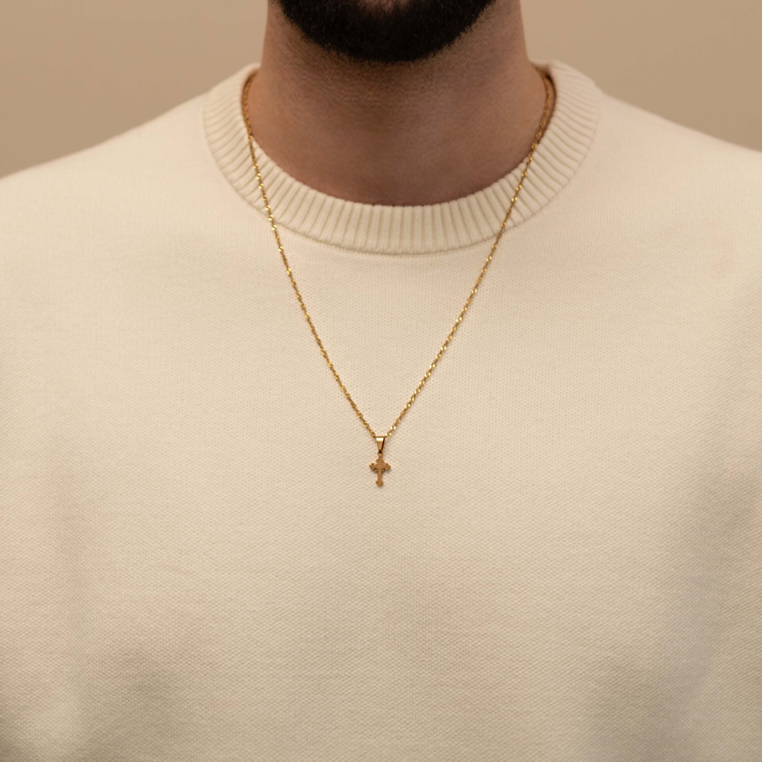 Orthodox Cross Necklace | Small